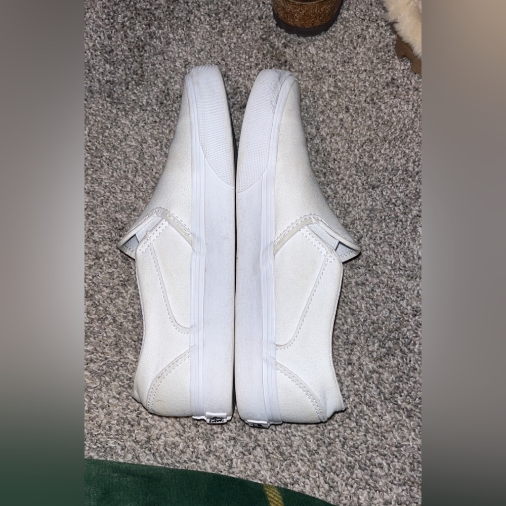 White womens vans